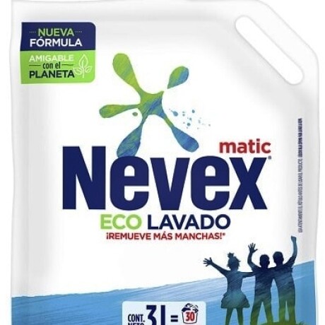DETERGENTE LIQUIDO P/ROPA NEVEX 3 LT + DP 800 DETERGENTE LIQUIDO P/ROPA NEVEX 3 LT + DP 800