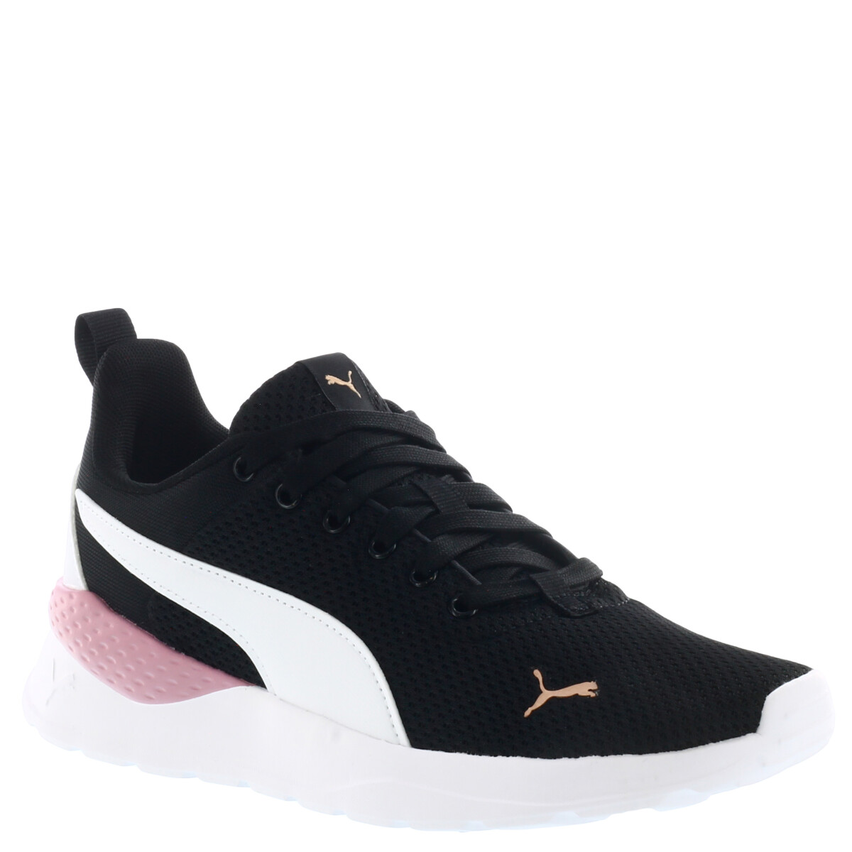 Championes de Mujer Puma Anzarun Lite - Negro - Blanco - Violeta Ciruela 