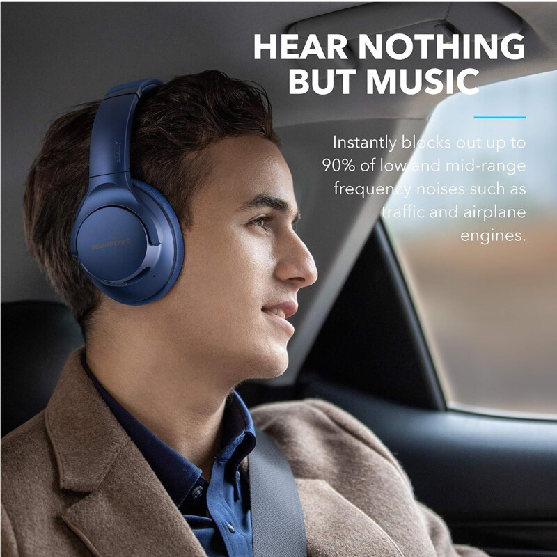 Auriculares Inalámbricos Anker Soundcore Life Q20 Blue Auriculares Inalámbricos Anker Soundcore Life Q20 Blue