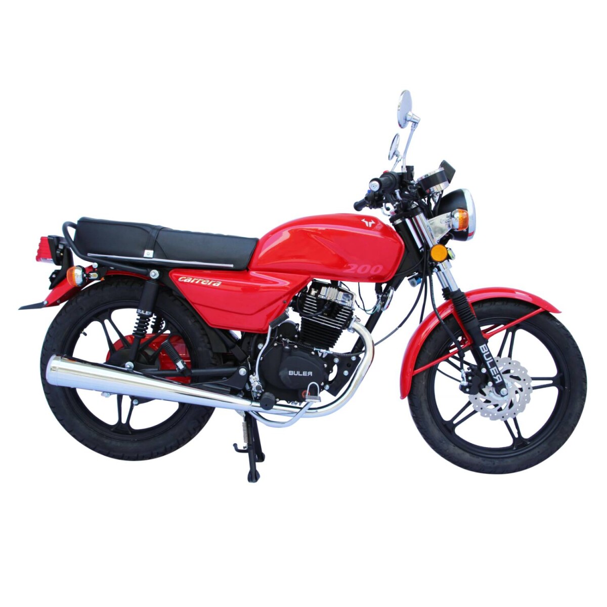 Motocicleta Buler Carrera 200cc - Rojo 