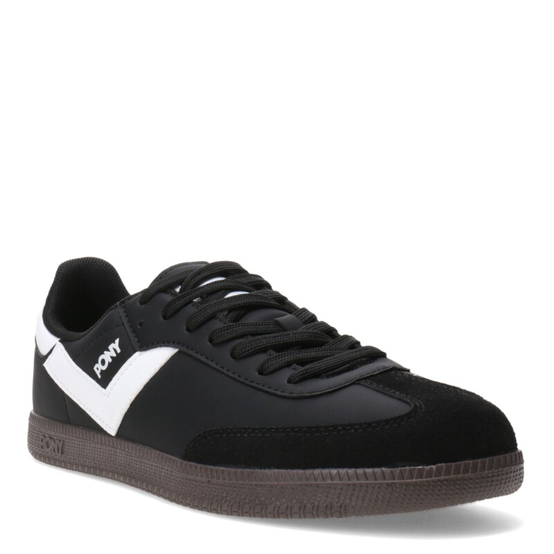 Championes de Hombre Pony MOMA Negro - Blanco