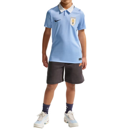 Camiseta Nike Oficial AUF Uruguay Local 2026 Junior Blue
