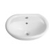 Bacha Pileta Para Pedestal Linea Grand Blanco Brillo 49X41Cm