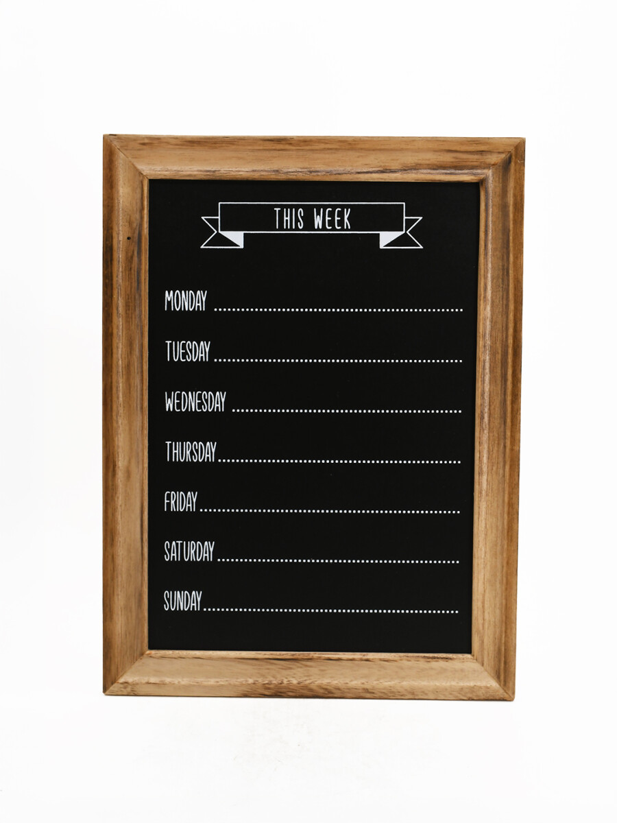 RECETARIO PIZARRA - BEIGE 