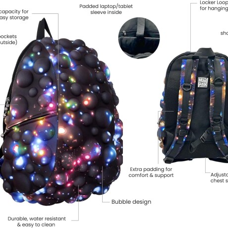 Mochila Madpax Patentada Original Bubble Warp Speed Mochila Madpax Patentada Original Bubble Warp Speed
