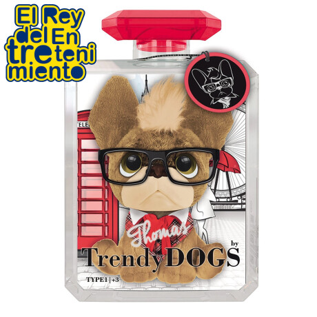 Peluche Trendy Dogs Giorgio Cambia Look + Acc Deporte Thomas