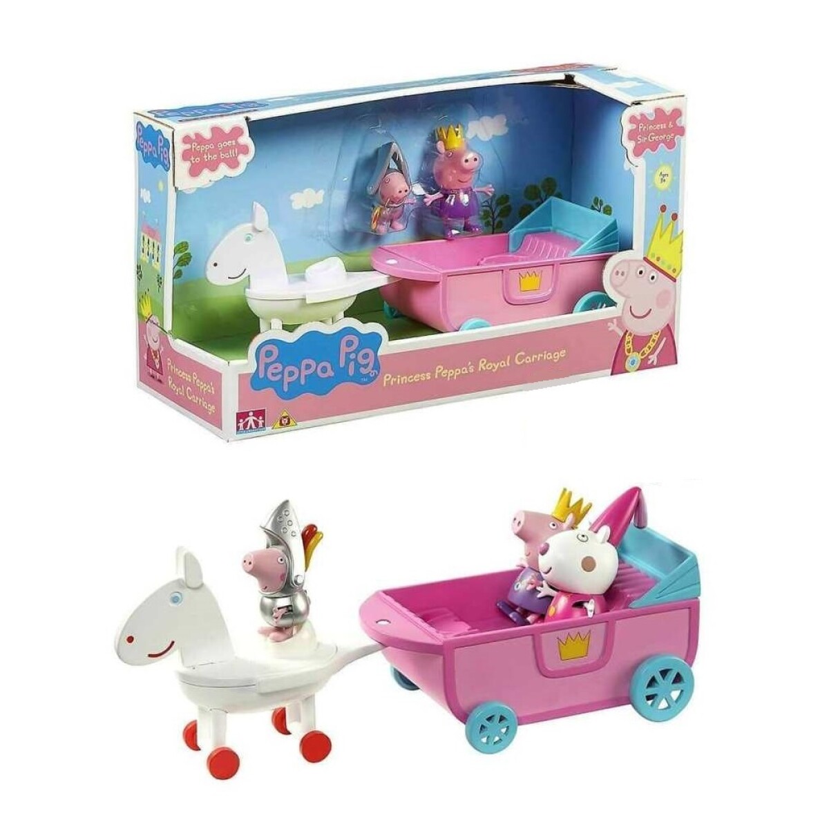 Carruaje de Princesas Peppa Pig 