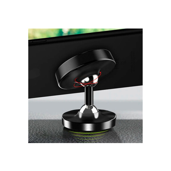 Soporte de auto magnético para tablero color negro Soporte De Auto Magnético Para Tablero Color Negro