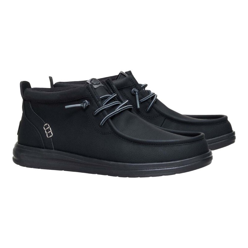 Wally Mid GripR Classic - Hombre Black/black