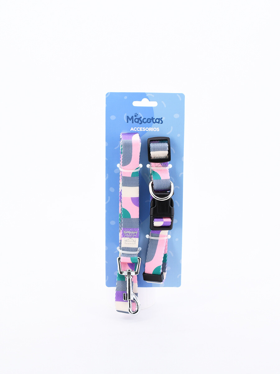 SET COLLAR Y CORREA - ESTAMPADO 1 
