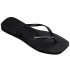 Sandalias Havaianas Sl Sq Logo Met FC Mujer Negro/plata