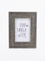 PORTARRETRATO L&L GRIS (V)