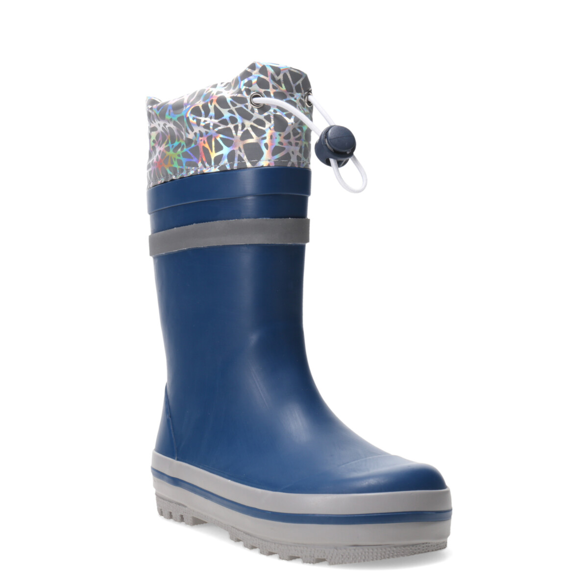 Bota de Niños Croco Kids MILDEN con puño de nylon - Azul 