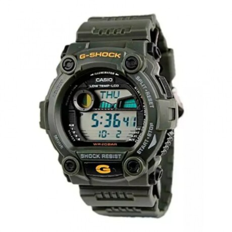 Reloj CASIO G-SHOCK G7900-3DR en Resina Verde Esfera 55mm 0