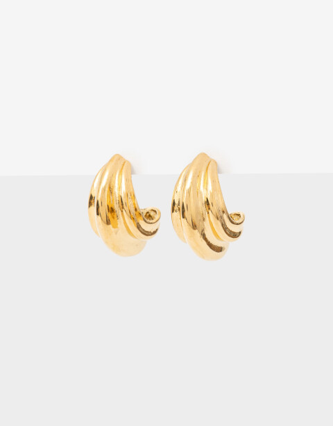 Aros Argollas Metal Argollas De Acero - Dorado