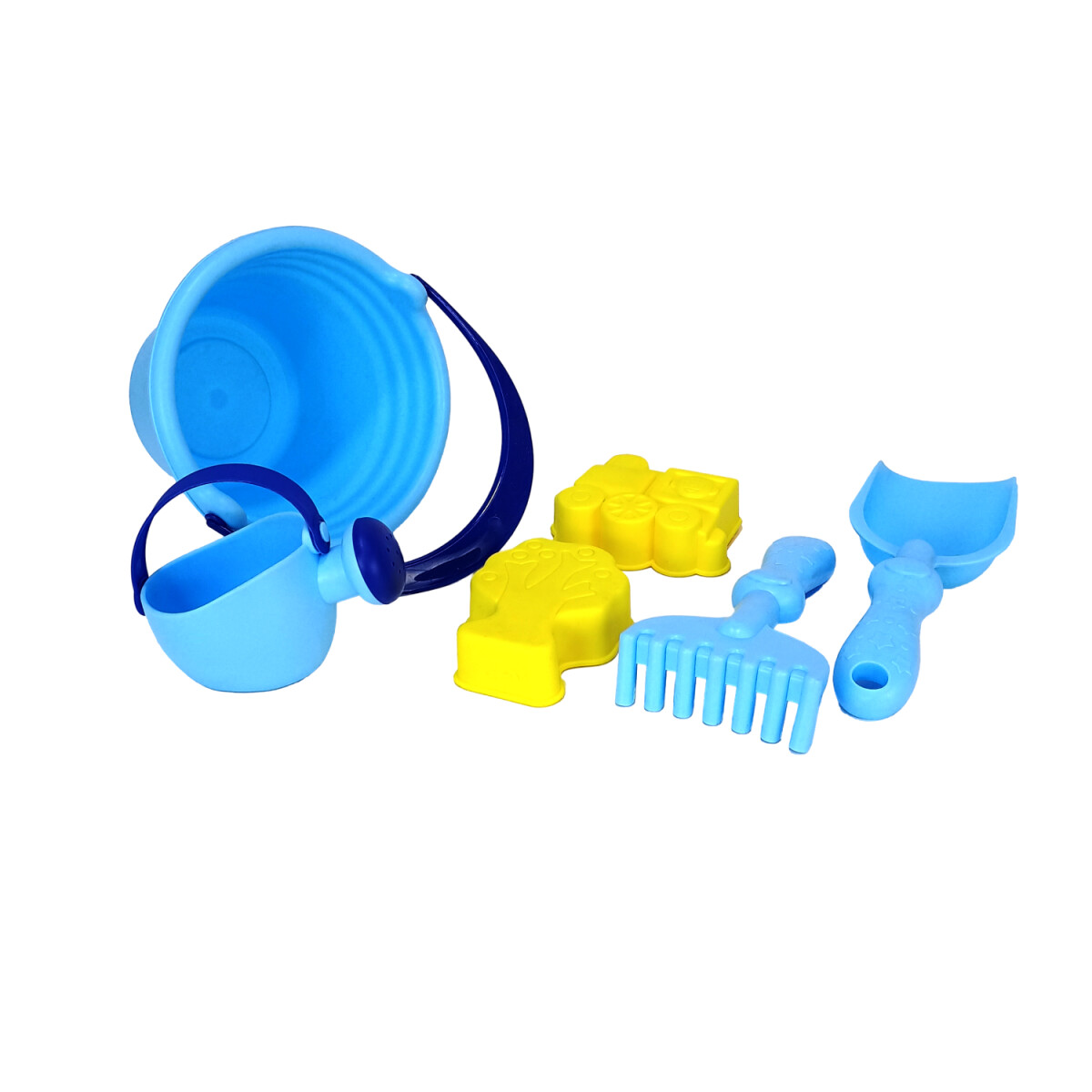 3X2 OUTLET Balde con regadera y accesorios de playa - 3x2 Outlet Balde Con Regadera Y Accesorios De Playa 