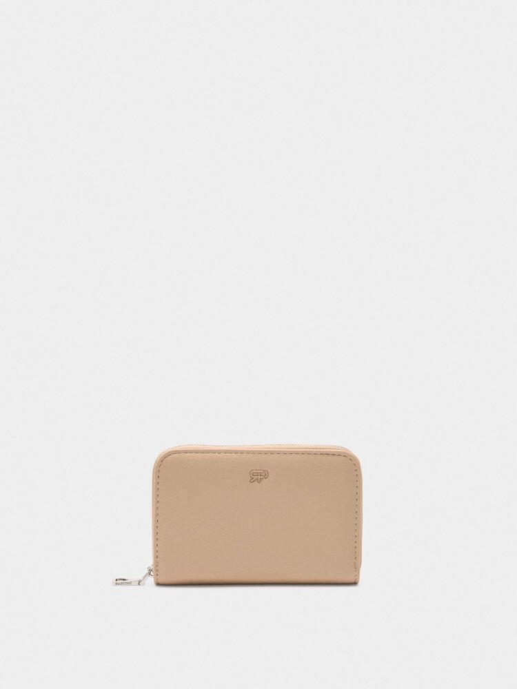 Cartera Con Textura rosa