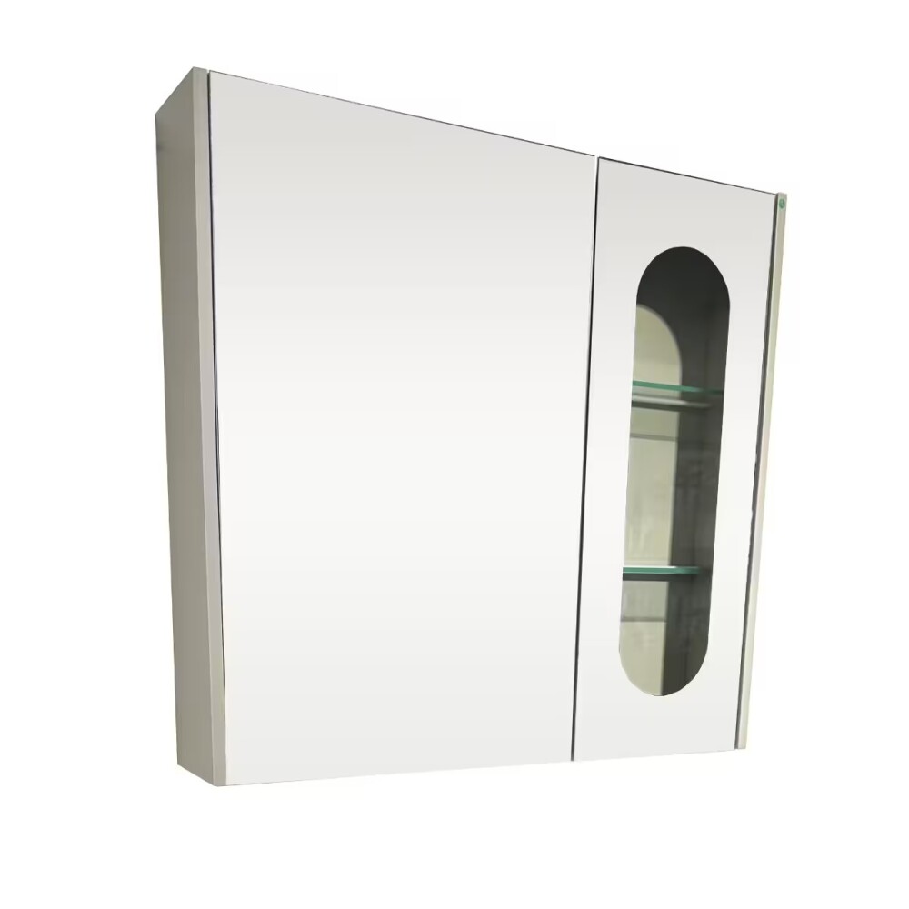 Mueble de baño suspendido curve verde 80 cm con Bacha y Espejo botiquín Mueble De Baño Suspendido Curve Verde 80 Cm Con Bacha Y Espejo Botiquín