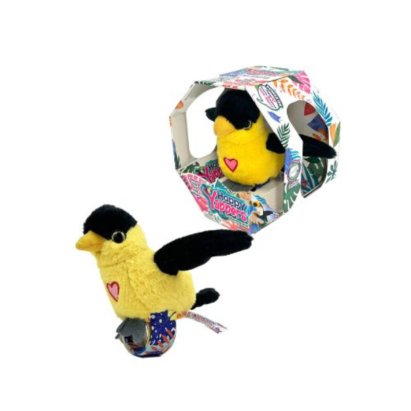 Happy Yappers Aves de Peluche Interactivas con Pulsera Happy Yappers Aves De Peluche Interactivas Con Pulsera