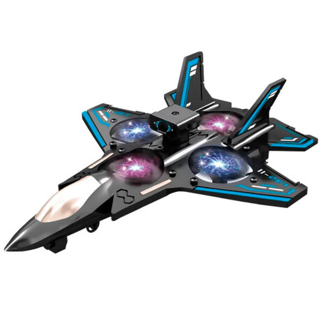 Avión Drone Jet Combate C/remoto Cámara Y 360° Luces Jug030210-m1