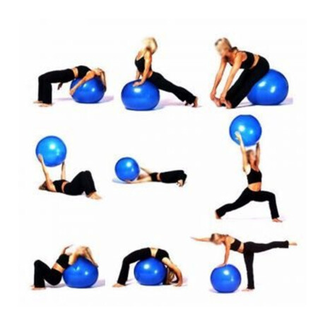 Pelota De Pilates 65cm Yoga Fitness Gym 900g 4245