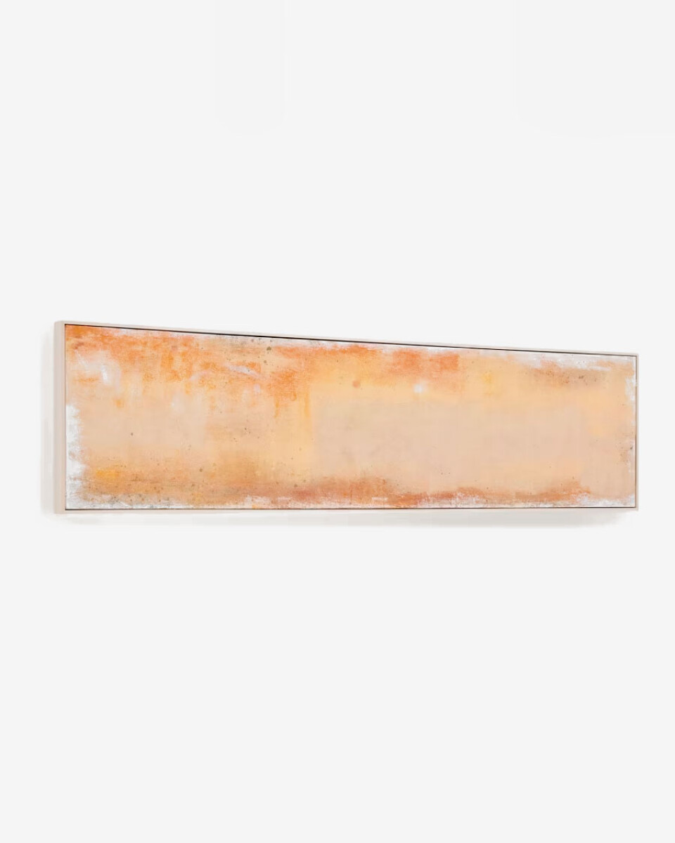 Cuadro abstracto Selnar - amarillo 182 x 47 cm 