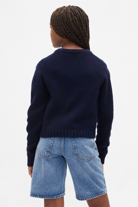 Saco Logo Gap Niña Navy Uniform