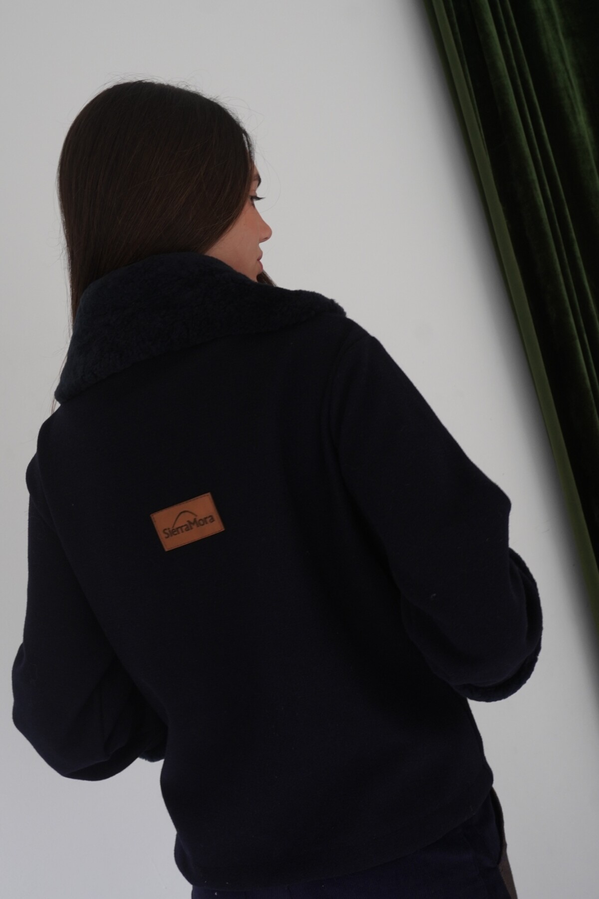 Campera New Jersey Base Azul / Corderito Azul