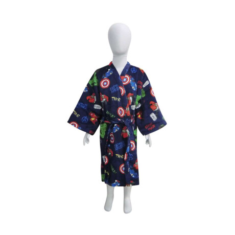 Bata de Baño Infantil Velour Talle P al G Avenger 01