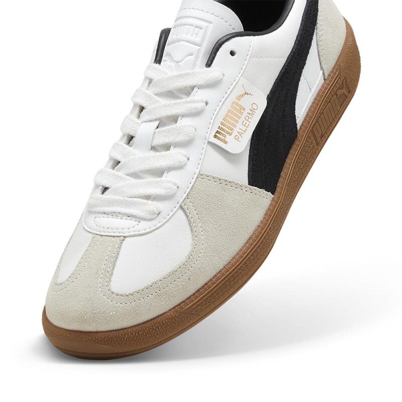 Zapatillas Puma Palermo Lth Hombre White