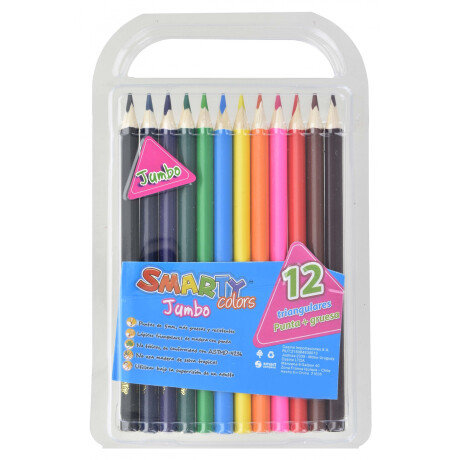 LAPICES DE COLORES LARGOS X12 JUMBO LAPICES DE COLORES LARGOS X12 JUMBO