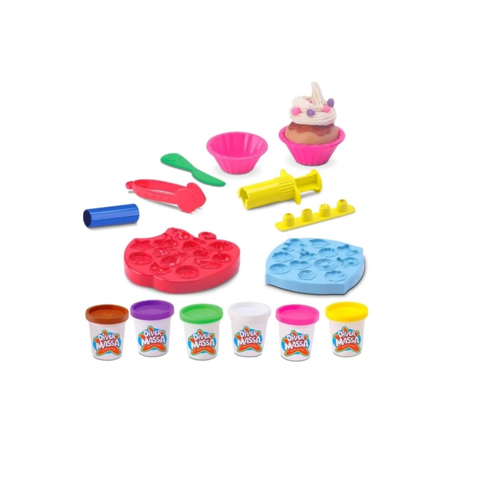 Haciendo Dulces C/Accesorios Diver Massa DIVER MASSA- HACIENDO DULCES C/ACCESORIOS