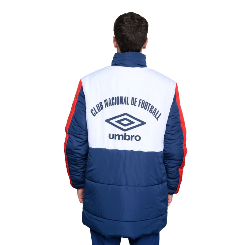 Campera Umbro Parka Heritage CNdeF de Hombre - NU142984 Azul-rojo