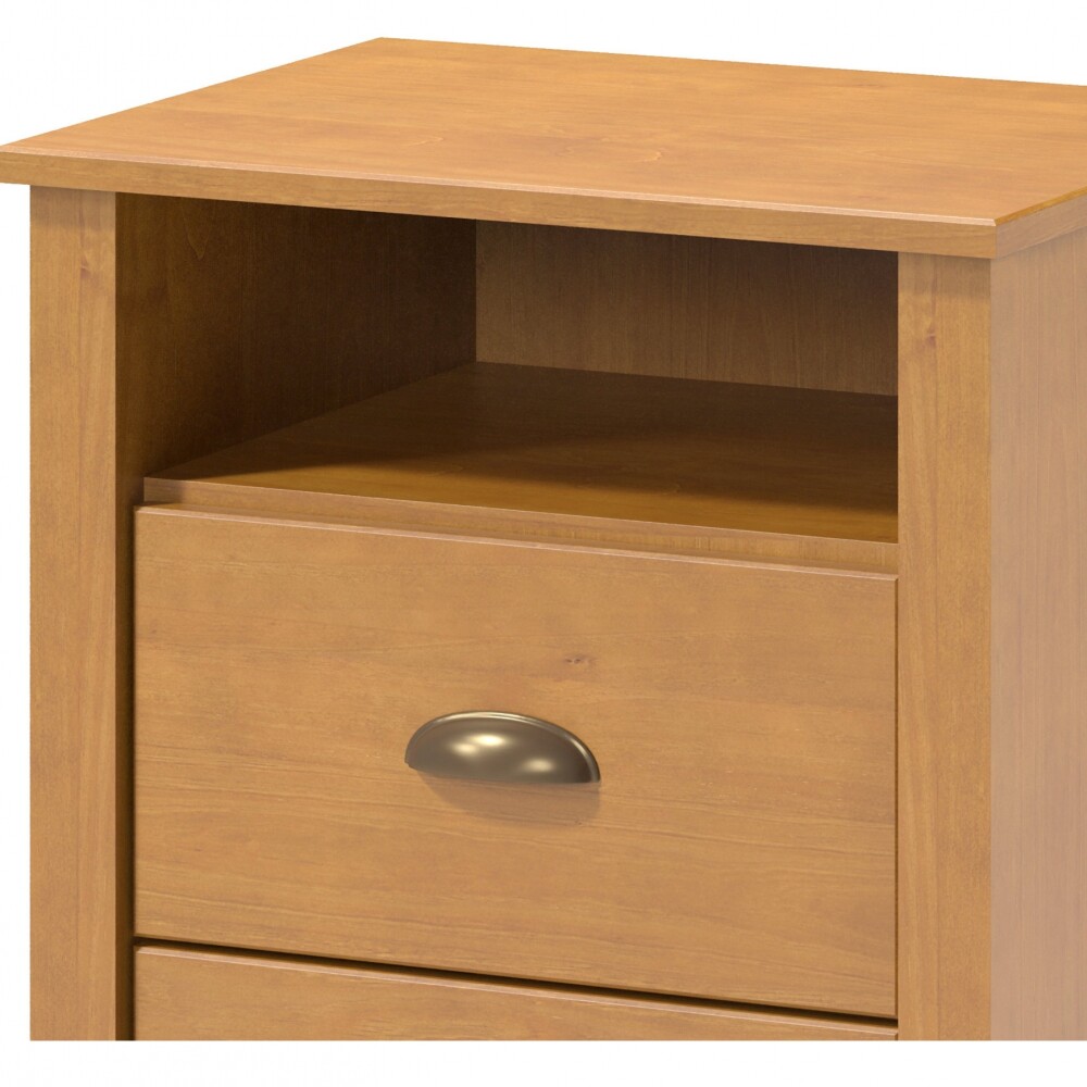 Mesa de Luz - Madera maciza - Linea Colonial Marrón