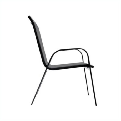 SILLA TEXTILINA SC-092 Silla De Jardín RUSTICO SC-092 Textilina Y Acero - Gris