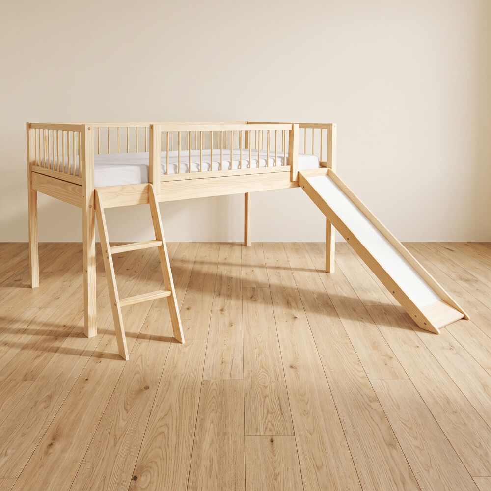 CAMA TOBOGAN MADERA NATURAL-BEIGE FARM