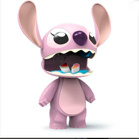 Stitch Glotón Rosa
