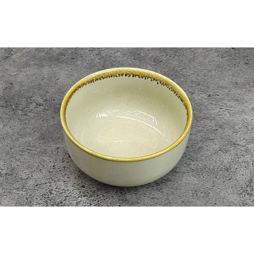 BOWL 330GR DANNY NATURAL/BEIGE PORCELANA CZT20-16