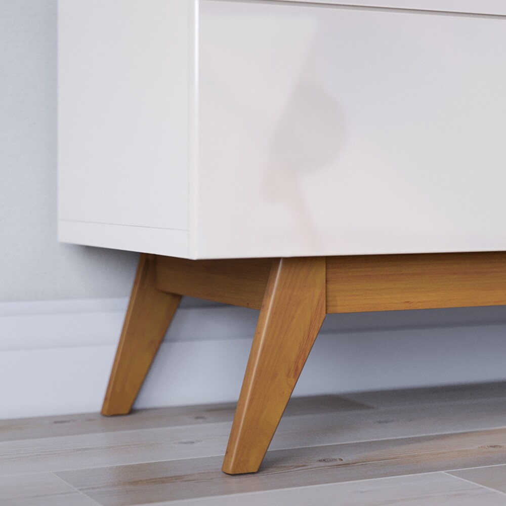 Rack para TV Classic 1.8 linea Manhattan - Natural/Blanco Rack para TV Classic 1.8 linea Manhattan - Natural/Blanco