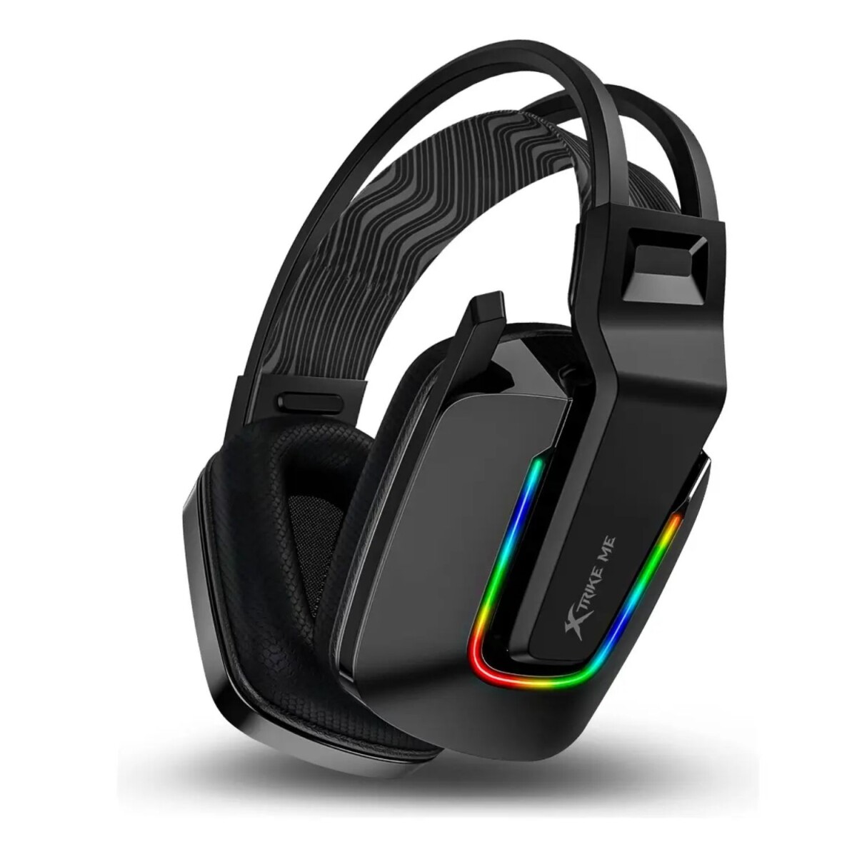 Auriculares Gamer Xtrike Me Rgb Modelo Gh-712 USB - Negro 