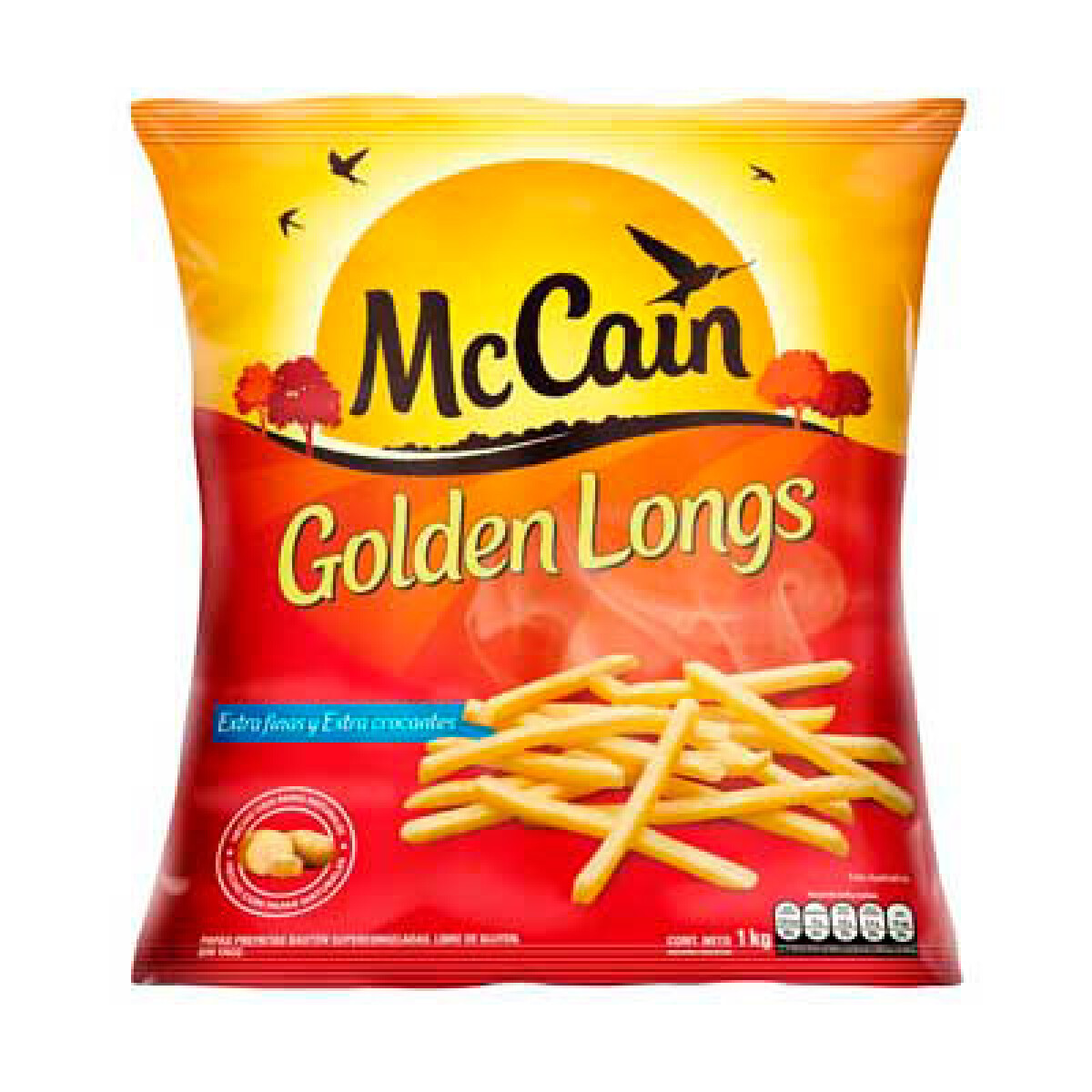 Papas Golden Longs McCain 1 KG 
