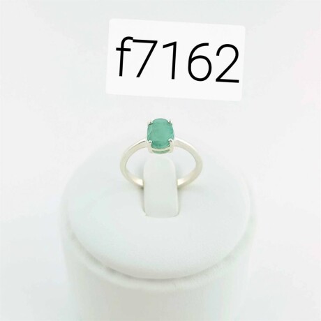 Anillo de plata 925 con raíz de esmeralda Anillo de plata 925 con raíz de esmeralda