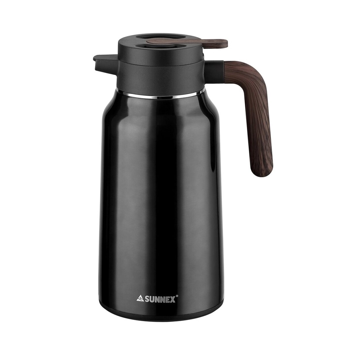 JARRA TERMICA ACERO INOX. 2L NEGRO 