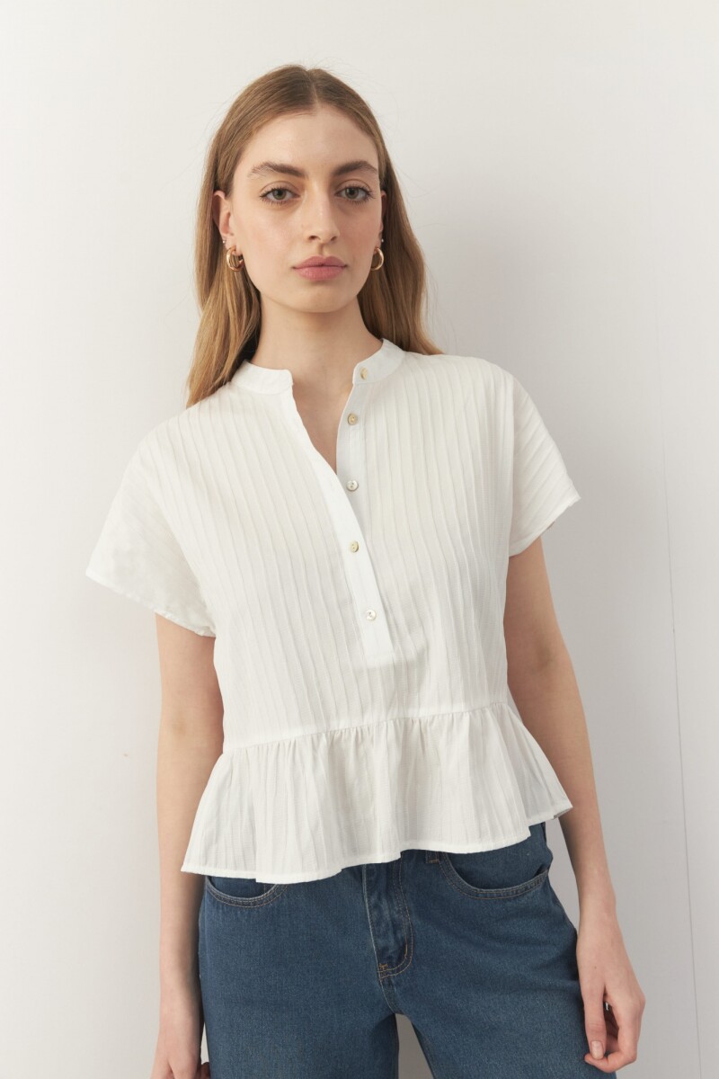 BLUSA BROWNIE Blanco