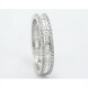 Anillo Sin Fin Oro Blanco 18K Y Brillantes Anillo Sin Fin Oro Blanco 18K Y Brillantes