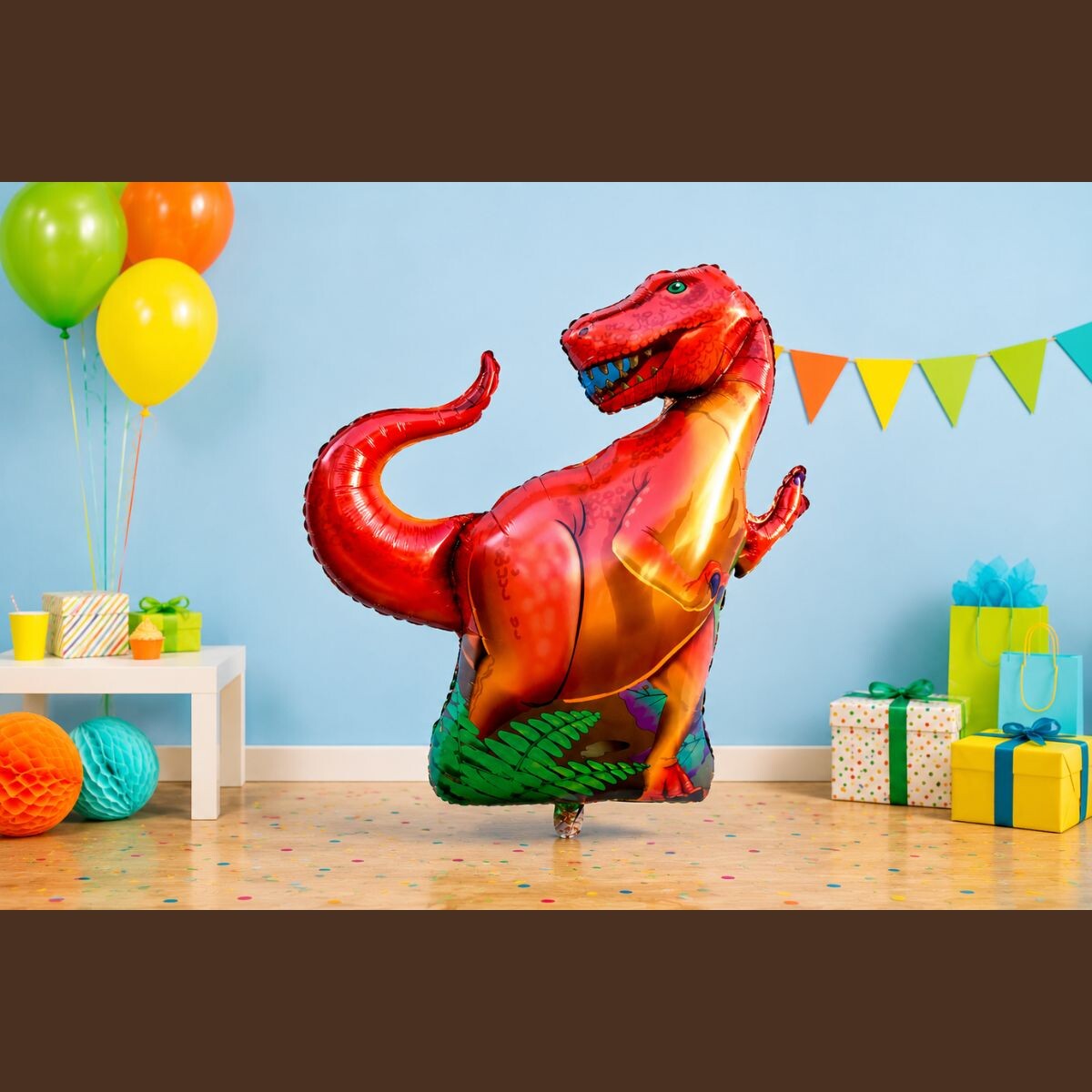 Globo Dinosaurio - Marron 