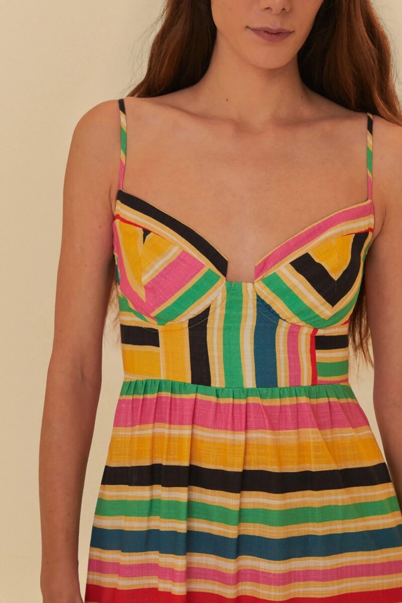 VESTIDO Multicolor