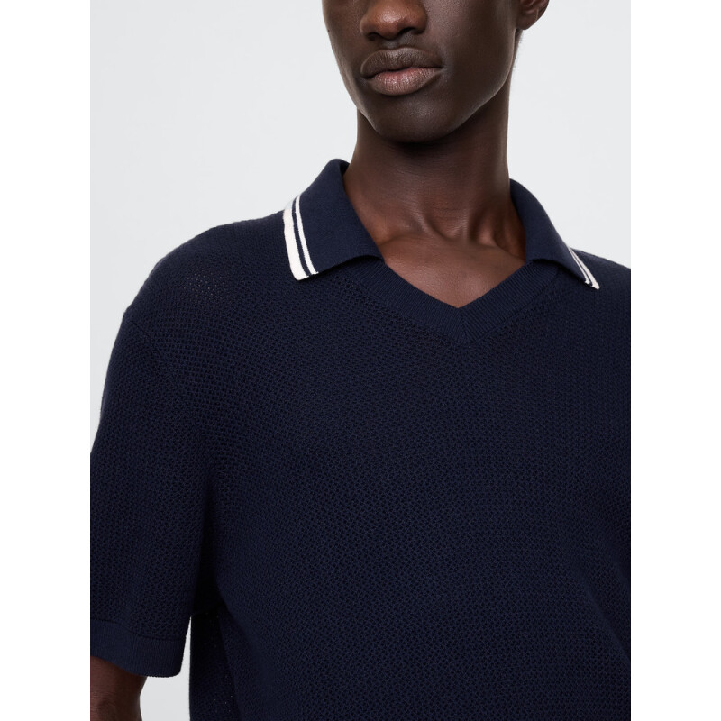 JOHNNY COLLAR POLO NAVY UNIFORM