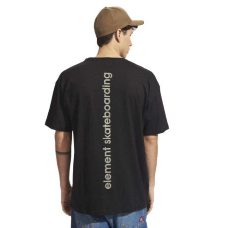 Remera Element Skate Over Negro