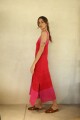 Vestido Lavanda SS24 Rojo y Fucsia